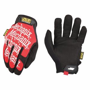 MECHANIX MG-02-009 Mechanics Gloves, Size M, Mechanics Glove, Full Finger, Synthetic Leather, Red, 1 Pair | CT2UVL 2NPL6