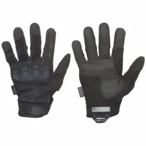 MECHANIX MP3-55-010 Tactical Glove, TrekDryR, Synthetic Leather, Tricot, Black, L, 1 PR | CT2VHX 468F89