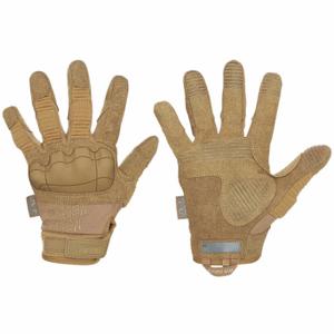 MECHANIX MP3-72-010 Tactical Glove, TrekDryR, Synthetic Leather, Tricot, Coyote Tan, L, 9 Inch Length, 1 PR | CT2VFY 400T34