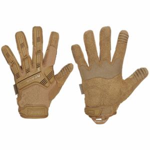 MECHANIX MPT-72-008 Tactical Glove, TrekDryR, Synthetic Leather, Tricot, Coyote Tan, S, 7 Inch Length, 1 PR | CT2VGM 400T12
