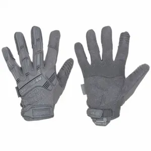 MECHANIX MPT-88-012 Tactical Glove, TrekDryR, Synthetic Leather, Tricot, Gray, 2XL, 11 Inch Length, 1 PR | CT2VHB 400T26