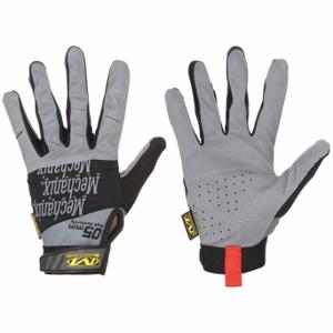 MECHANIX MSD-05-008 Mechanics Gloves, Size S, Mechanics Glove, Full Finger, Synthetic Leather, Gray, 1 Pair | CT2UXF 54ZE34