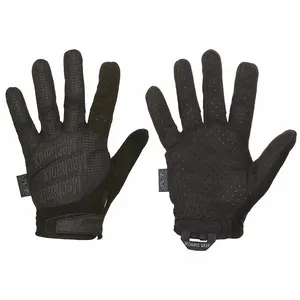 MECHANIX MSV-F55-008 Gloves, AX-Suede, AX-Suede, Tricot, Black, Size S, 1 Pair | CT2UFX 54XK95