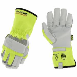 MECHANIX NSIND-91-012 Leather Gloves, Size 2XL, Work Glove, ANSI Cut Level A5, Durahide Leather, Std, 1 Pair | CT2UNH 794CH0