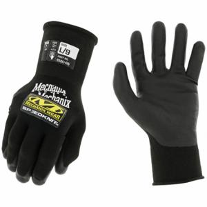 MECHANIX S1DC-05-008 Knit Gloves, Size M, Smooth, Water-Based Polyurethane, Palm, Dipped, Knit Cuff, 1 Pair | CT2UNC 61DE83