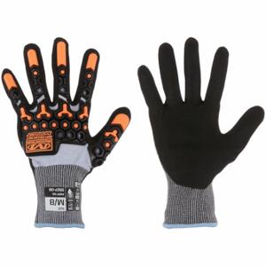 MECHANIX S5EP-03-010 Knit Gloves, Size XL, ANSI Cut Level A7, ANSI Impact Level 1, Palm, Dipped, 1 Pair | CT2UMG 61DE60