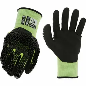 MECHANIX SD5EP-91-011 Knit Gloves, Size 2XL, Sandy, Nitrile, Palm, Dipped, ANSI Abrasion Level 3, 1 Pair | CT2UJX 61DF17