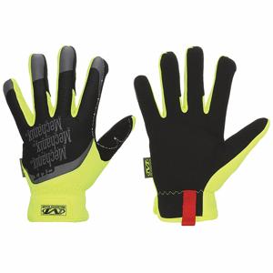 MECHANIX SFF-C91-010 Mechanics Gloves, Size L, Mechanics Glove, Synthetic Leather, Palm Side, Black, 1 Pair | CT2UTX 464D97