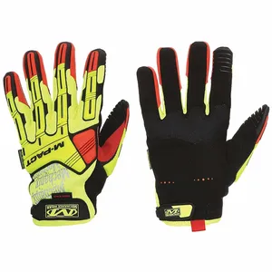 MECHANIX SMP-X91-010 Mechanics Gloves, Size L, Mechanics Glove, Synthetic Leather, Full, HPPE, TPR, 1 Pair | CT2UTW 54ZE47