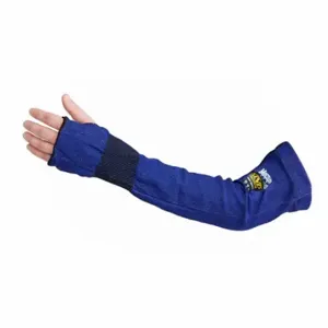 MECHANIX SS2E-03 Cut-Resistant Sleeves, Ansi/Isea Cut Level A7, Hppe, Blue, Knit Cuff, 1 Pr | CT2VDJ 61DF19