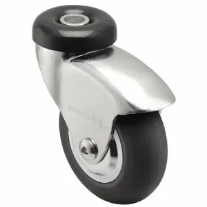 MEDCASTER CN03NRP100SWHK04 Debris-Resistant Bolt-Hole Caster, 3 Inch Wheel Dia, 175 Lb, 4 Inch Mounting Ht | CT2VKQ 55FE03