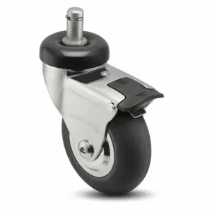 MEDCASTER CN02NRP100TLGR01 General Purpose Threaded Stem Caster, 2 Inch Wheel Dia, 125 lb | CT2VLB 56HC94