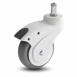 MEDCASTER OP03PRN100SWGR01 General Purpose Threaded Stem Caster, 3 Inch Wheel Dia, 140 lb | CT2VLL 56HD09