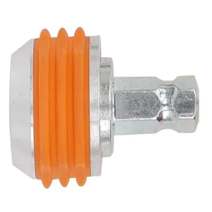 MEGAPRO 6QCC-OR Quick Connect Coupler, Hex Drive, 1/4 Inch Size, Orange | CE7TRJ