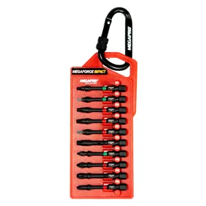 MEGAPRO 9BP-I-10B Assorted Impact Bit, 2 Inch Size, 10 Piece | CE7TLD