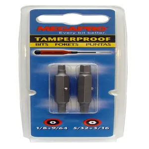 MEGAPRO 9BP-TP-2B Screwdriver Replacement Bit, Tamperproof | CE7TQP