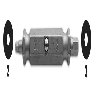 MEGAPRO H2D2.00-3.00 Hex Allen Bit, 2-3 mm Size | CE7TMQ