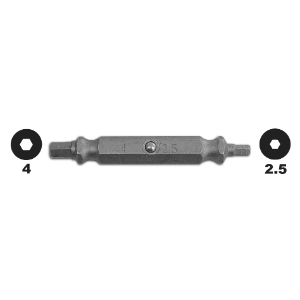 MEGAPRO H2D2.50-4.00 Sechskant-Inbusbit, 2.5-4 mm Größe | CE7TMR