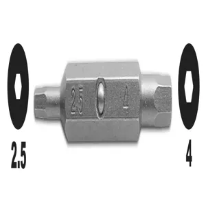 MEGAPRO HD2.50-4.00 Hex Allen Bit, 2.5-4 mm Size | CE7TMD