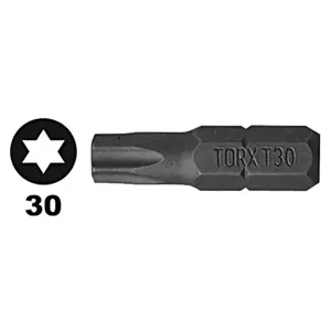 MEGAPRO T(1)30 Torx Bit, Star, 1 Inch Size, 30 Point Size | CE7TJZ