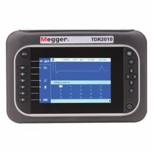 MEGGER TDR2010 Time Domain Reflectometer, 20000 Measurement Range, +/-1, LCD | CT2VUW 48RM73