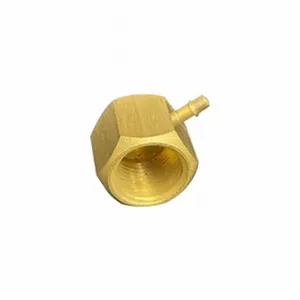 MEM CO 1/2FLB4 Barb Fitting, Brass, Fnpt X Barbed, 1/2 Inch Pipe Size | CT2XHV 792CH3