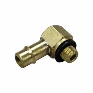 MEM CO 1/4LB4-NP Barb Fitting, Nickel-Plated Brass, Mnpt X Barbed, 1/4 Inch Pipe Size | CT2YPH 792D10