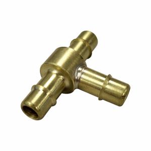 MEM CO T4-NP Barb Fitting, Nickel-Plated Brass, 15/16 Inch Overall Length | CT2YAV 792CK9