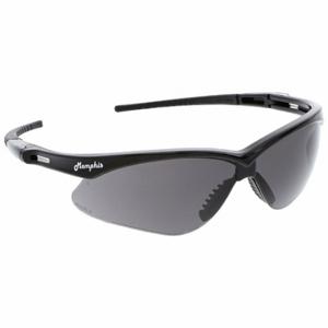 MEMPHIS GLOVE MP112PF Safety Glasses, Anti-Fog /Uncoated, No Foam Lining, Wraparound Frame, Half-Frame, Gray | CT2ZAZ 793ZT6