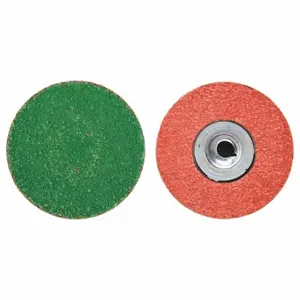 MERIT 08834167072 Quick-Change Sanding Disc, Ts, 3 Inch Dia, Zirconia Alumina, 36 Grit, Y Wt Polyester | CT2ZUF 1EDV7