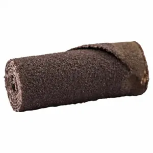 MERIT 08834180214 Cartridge Roll, Straight, 3/8 Inch Dia x 1 Inch L, 1/8 Inch Pilot, Aluminum Oxide, 80 Grit | CT2ZMZ 804KK7