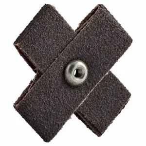 MERIT 08834184194 Cross Pad, 2 Inch W X 2 Inch L, #8-32 Eyelet, Aluminum Oxide, 80 Grit, X Wt Cotton, R228 | CT3ADH 804KW7