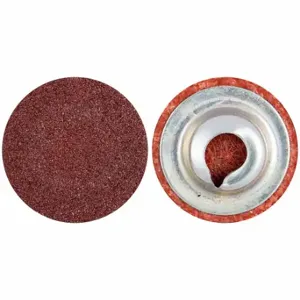 MERIT 69957399604 Quick-Change Sanding Disc, Ts, 3/4 Inch Dia, Aluminum Oxide, 50 Grit, R766 | CT2ZUH 358FD3