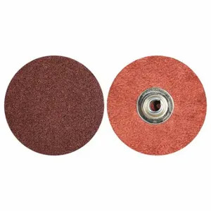 MERIT 69957399645 Quick-Change Sanding Disc, Ts, 2 Inch Dia, Aluminum Oxide, P150 Grit, X Wt Polyester | CT2ZTX 1EDP5