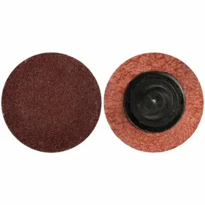 MERIT 69957399682 Quick-Change Sanding Disc, Tr, 1 Inch Dia, Aluminum Oxide, P36 Grit, R766 | CT2ZTQ 358DV3