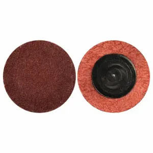 MERIT 69957399688 Quick-Change Sanding Disc, Tr, 1 Inch Dia, Aluminum Oxide, P120 Grit, X Wt Polyester | CT2ZTP 1YFV9