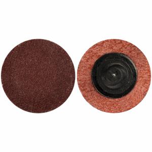 MERIT 69957399690 Quick-Change Sanding Disc, 1 Inch Dia, Aluminum Oxide, P180 Grit, Polyester, R766 | CT2ZRH 358DV2