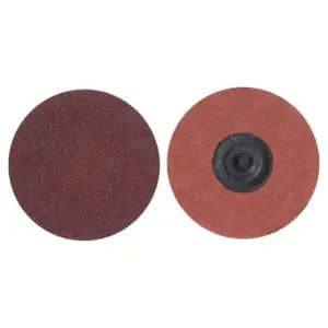 MERIT 69957399720 Quick-Change Sanding Disc, Tr, 3 Inch Dia, Aluminum Oxide, P50 Grit, R766 | CT2ZTT 358EY5