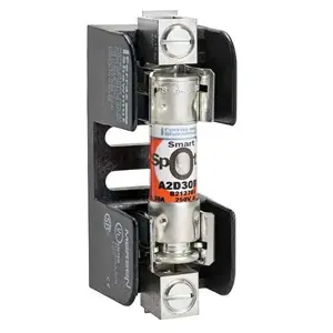 MERSEN FERRAZ 20356R Fuse Base, 250V, 30A Class R, 1 Pole, Tin Plated, Copper Box | CH4QRZ