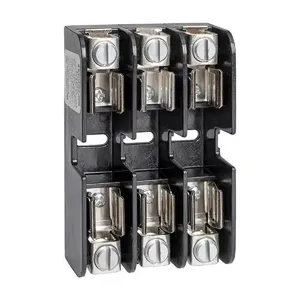 MERSEN FERRAZ 40658G Fuse Base, 480V, 60A, Class G, 3 Pole, Tin Plated, Copper Box | CH4RCV