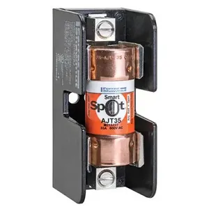 MERSEN FERRAZ 60656J Fuse Base, 600V, 60A, Class J, 1 Pole, Tin Plated, Copper Box | CH4RKG