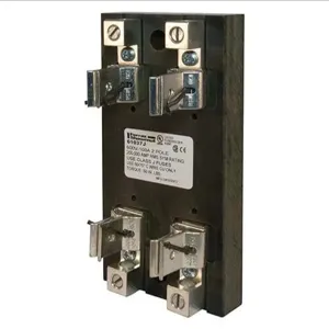 MERSEN FERRAZ 61037J Fuse Base, 600V, 100A, Class J, 2 Pole, Tin Plated Aluminium, Copper Box | CH4RLR