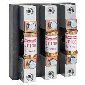 MERSEN FERRAZ A6T100 Fuse, Fast Acting, 600V, 100A, Class T | CH4VLC