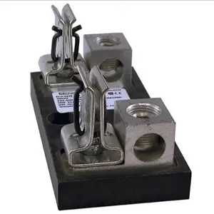 MERSEN FERRAZ 62001J Fuse Base, 600V, 200A, Class J, 1 Pole, Tin Plated, Aluminium Box | CH4RMA