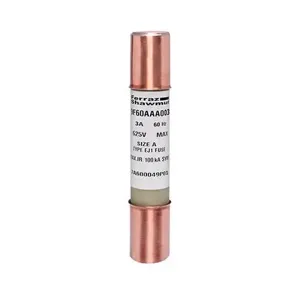 MERSEN FERRAZ 9F60AAA003 Fuse, Medium Voltage, 625V, 3A, PT Type, Ferrule Mount | CH4RQC