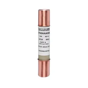 MERSEN FERRAZ 9F60AAA005 Fuse, Medium Voltage, 625V, 5A, PT Type, Ferrule Mount | CH4RQD