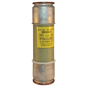 MERSEN FERRAZ 9F60LCL302 Fuse, Medium Voltage, 2400V, 2R, R Rated, Ferrule Mount Striker | CH4TAF