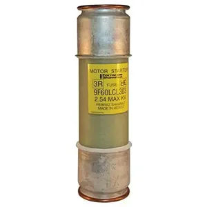 MERSEN FERRAZ 9F60LCL303 Fuse, Medium Voltage, 2400V, 3R, R Rated, Ferrule Mount Striker | CH4TAG