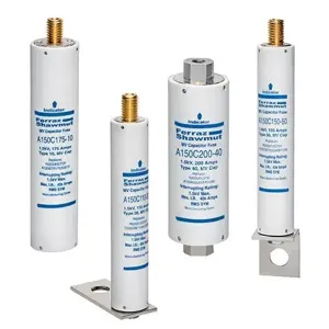 MERSEN FERRAZ A100C60-30 Capacitor Fuse, Medium Voltage, 1000V, 60A, Type 10, Striker | CH4TLQ