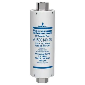 MERSEN FERRAZ A150C140-40 Capacitor Fuse, Medium Voltage, 1500V 140A, Type 40, Striker | CH4TPX